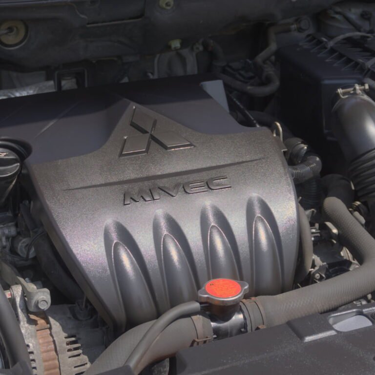 Motorreiniging NA - propere glanzende motorblok - car detailing Machelen